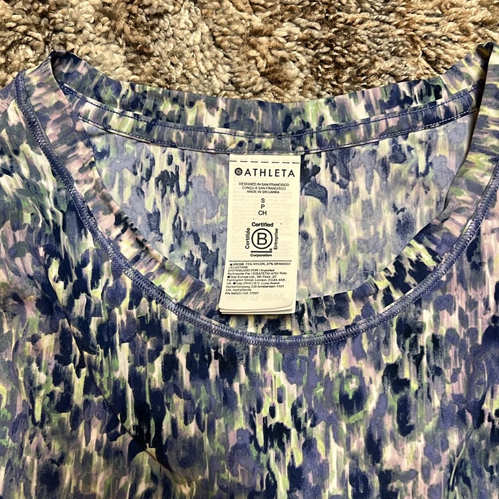 Athleta Multi-Color Workout Tank - Picture 5 of 5